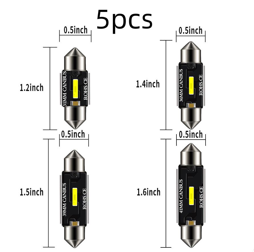 image-Car LED Reading Light 12 LED 12V White 