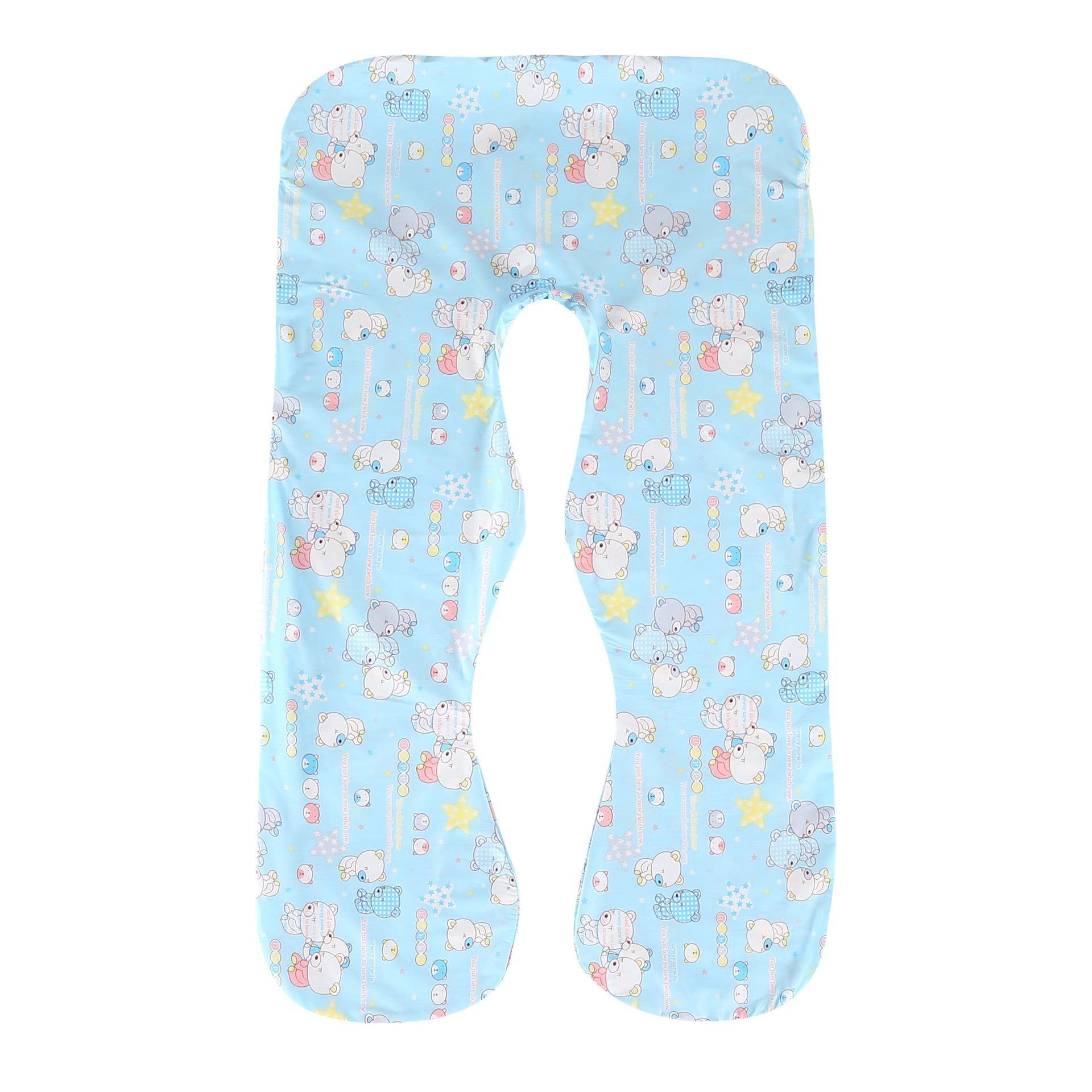 image-U-shaped Pregnancy Pillow Velvet Pillowcase 