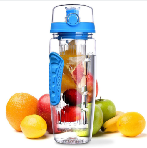 image-900ml BPA Free Fruit Infuser Shaker - Leakproof Plastic