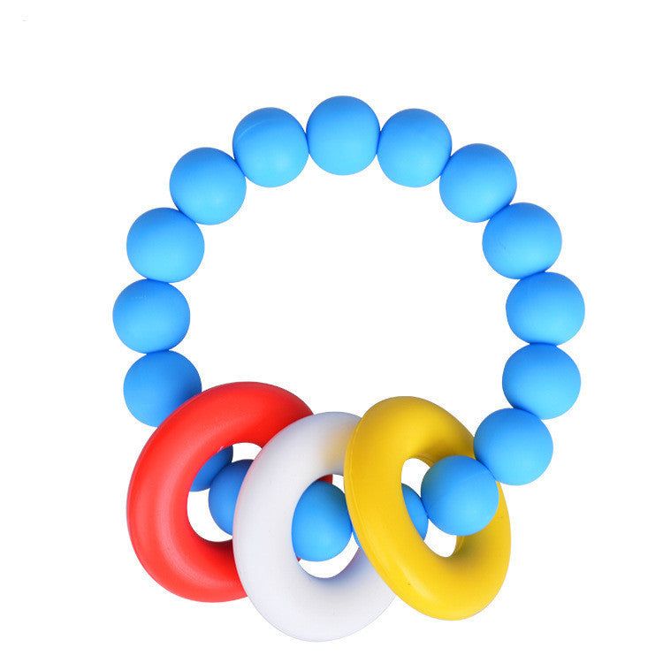 image-Infant Silicone Molar Toys, Food Grade Safe, Stages 1-4 Teething Relief 