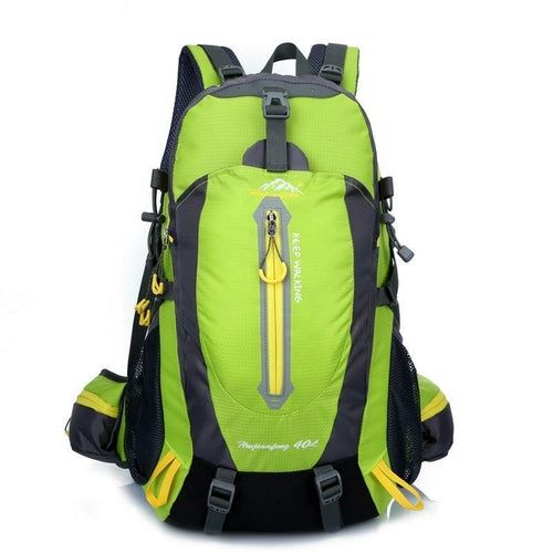 image-Unisex Nylon Hiking Backpack - 36-55L Capacity 52cm