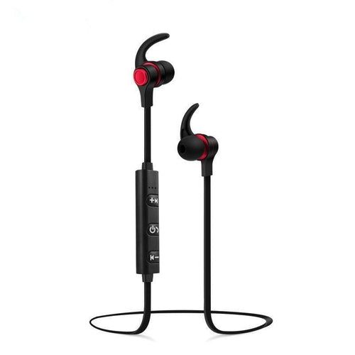 image-Universal Wireless Magnetic Bluetooth Headset - Black/Gunmetal