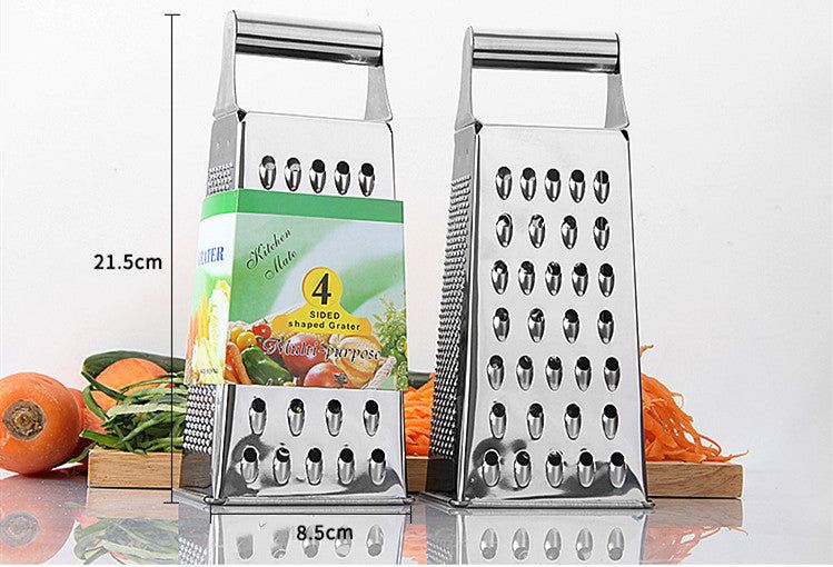 image-Stainless Steel Multifunctional Four-Sided Grater