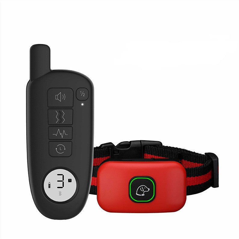 image-Dog Training Device LED Display Bark Control Remote