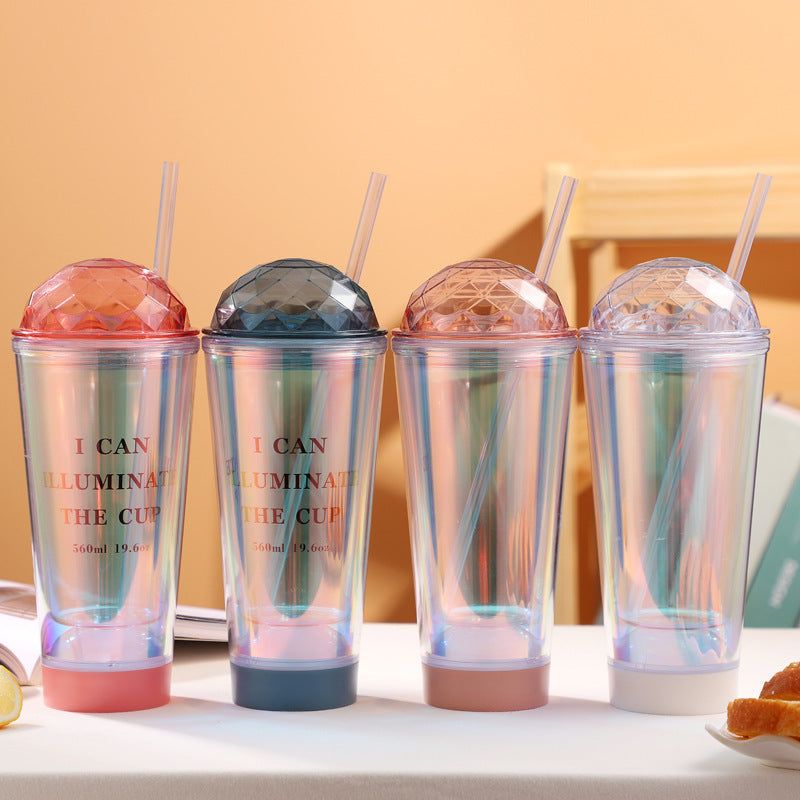 image-Luminous Color Change Coffee Cup - Plastic