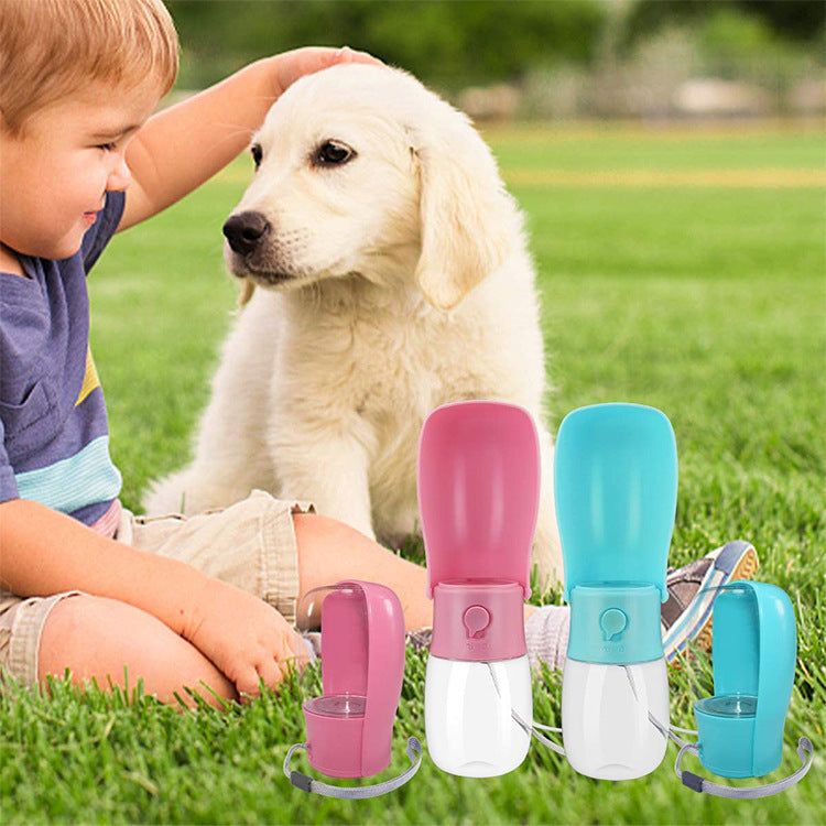 image-Portable Pet Folding Water Cup 280ML