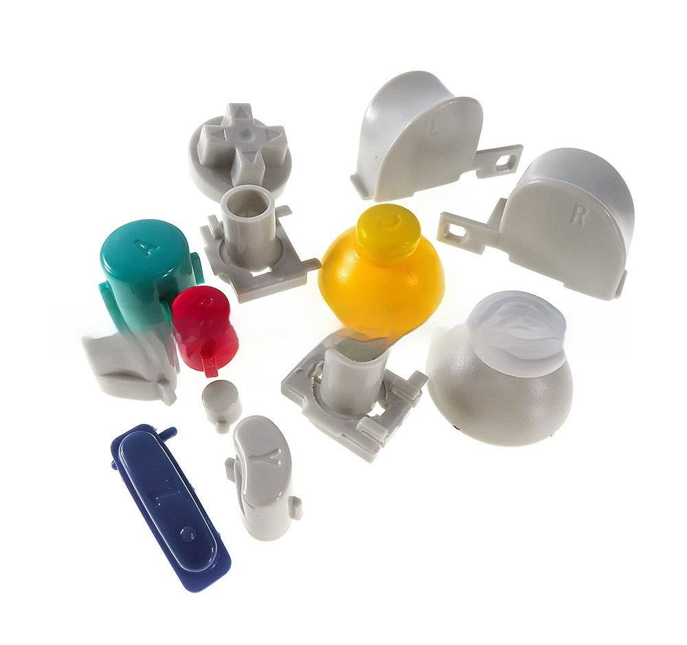 image-NGC Color Button Set Repair Accessories ABS Material