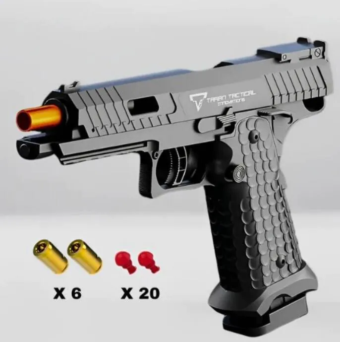 image-Toy Gun Soft Bullet Blaster - Shell Ejection Kids 7-14yrs