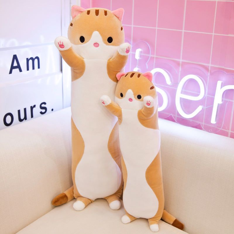 image-Black Cat Plush Pillow Doll 130cm