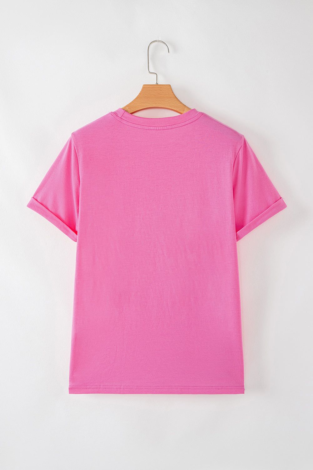 image-Sachet Pink Sequined Peppermint Christmas T Shirt