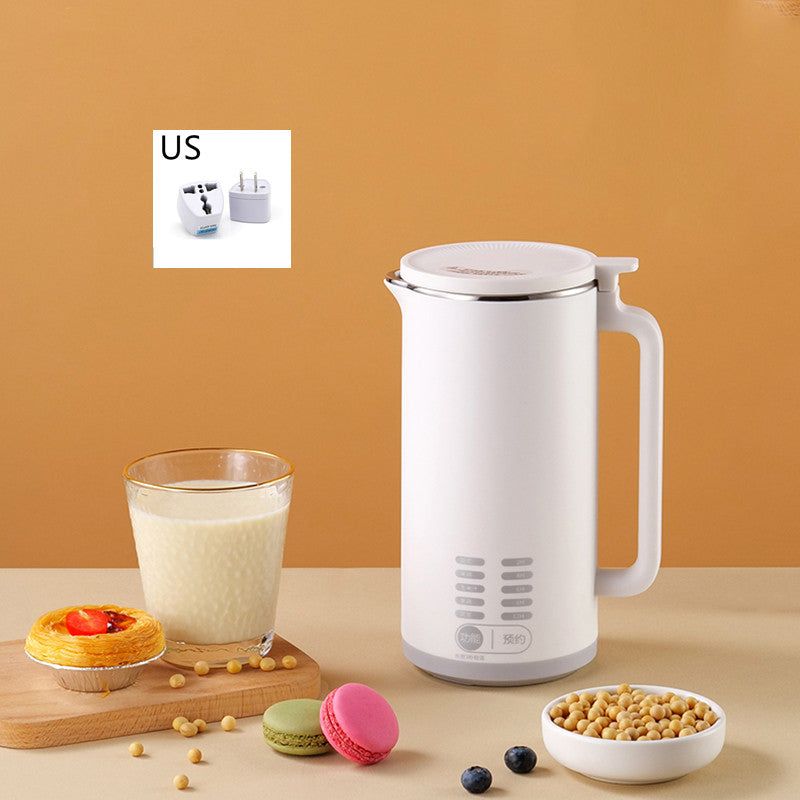 image-Mini Soy Milk Machine - 600ml Automatic Heating & Cleaning