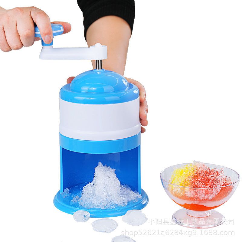 image-Shaved Ice Machine Manual Ice Crusher
