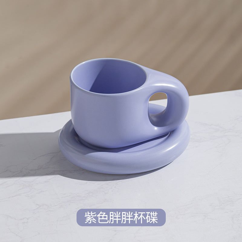 image-Ceramic Large-capacity Mug, 400ml, Porcelain, Microwave Safe