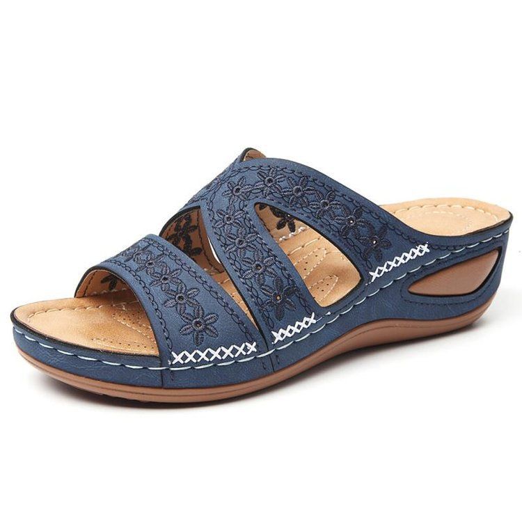 image-Womens Memory Foam House Slippers