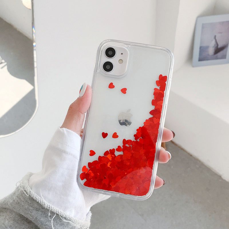 image-iPhone 15 Quicksand Case - All-Inclusive Hard Cover