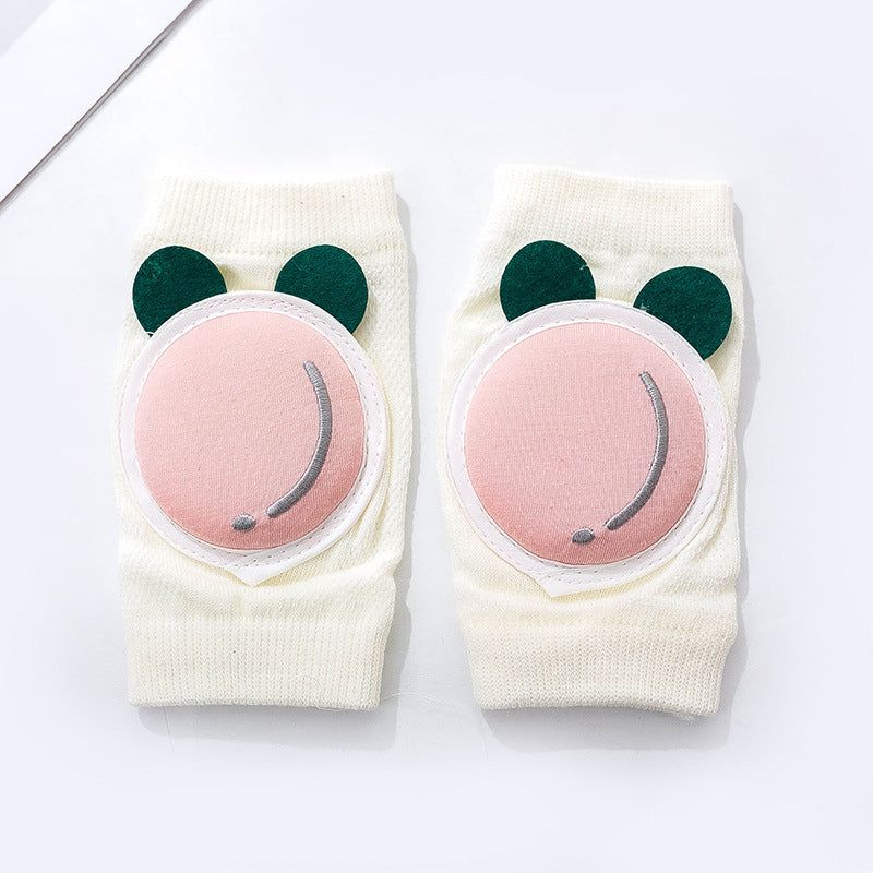 image-Baby Cartoon Knee Pads for Crawling