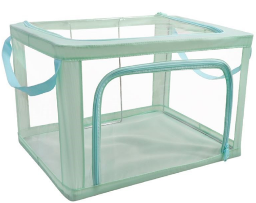 image-Oxford Cloth Clothes Storage Box - 65L 39x29x20cm