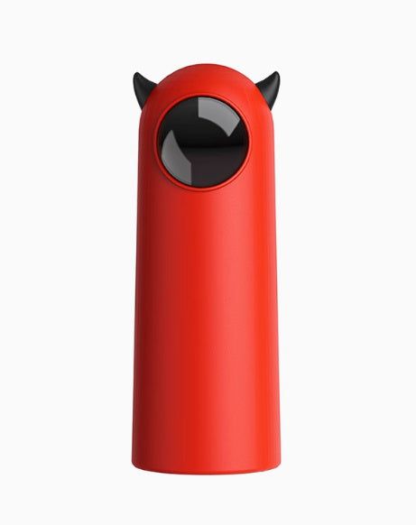 image-Electric Infrared Cat Teaser Toy - Minimalist White