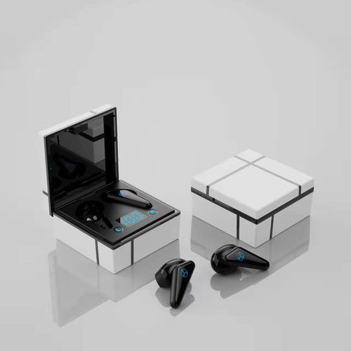image-Wireless Bluetooth 5.0 Gaming Headset with Digital Display