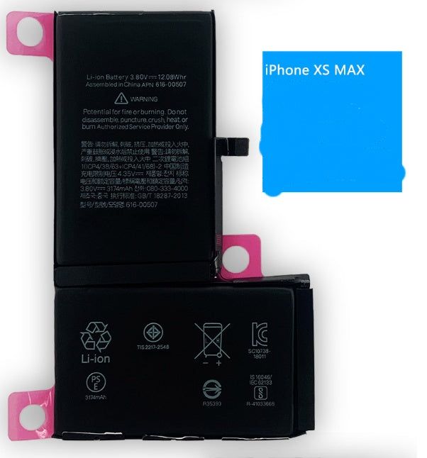 image-Large Capacity iPhone Lithium Battery Panel - 2501-3000MAh 