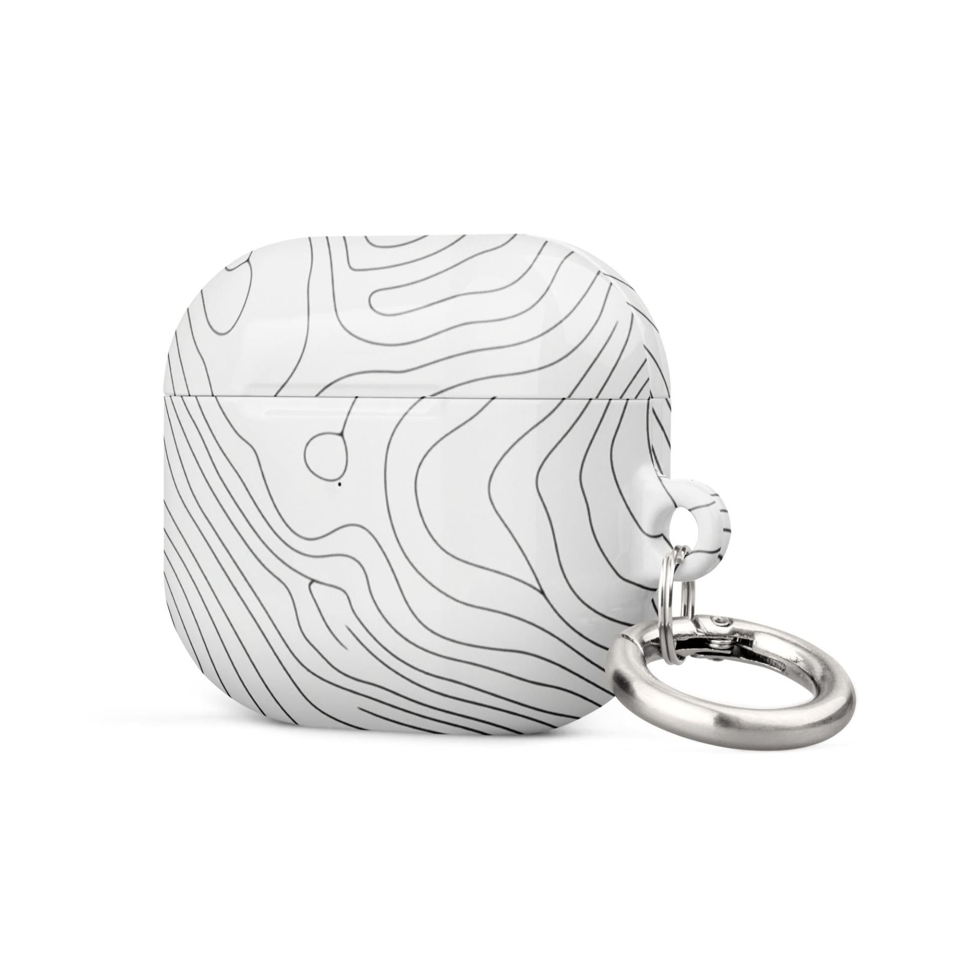 image-Lines AirPods Case - Premium Impact-Absorbing Design with Carabiner 
