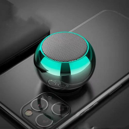 image-Wireless Bluetooth Speaker - Mini Portable Metal Stereo Outdoor