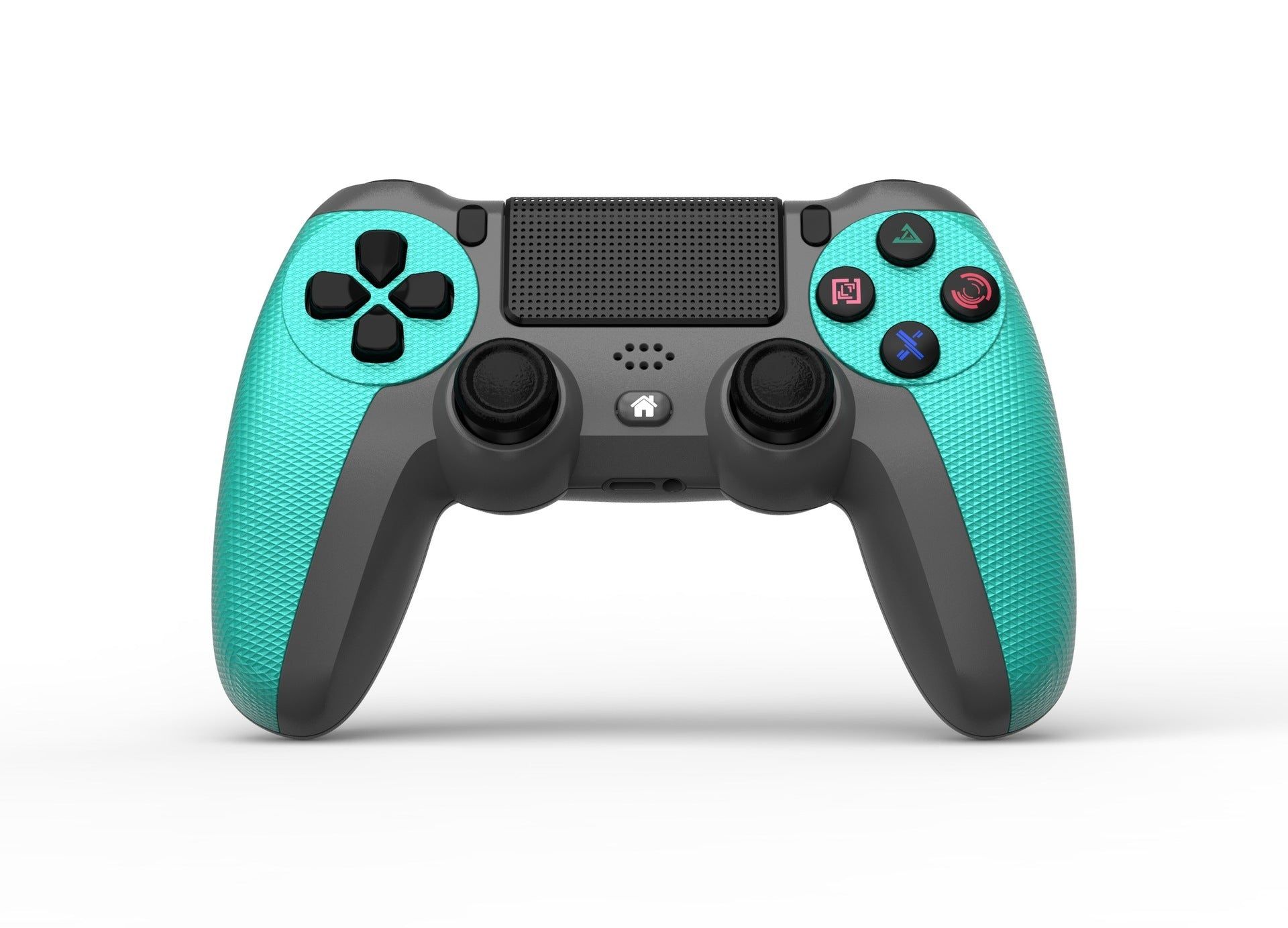 image-Wireless Bluetooth Gamepad - Blue Six-Axis Vibration