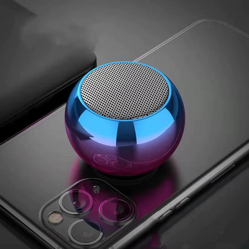 image-Wireless Bluetooth Speaker - Mini Portable Metal Stereo Outdoor