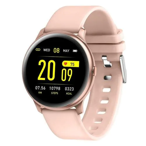 image-Unisex Smartwatch with 1.3" Display & Activity Tracker