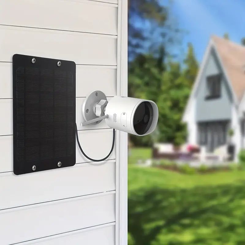 image-Solar-Powered Dual Fan Ventilator - 10W 12V Monocrystalline Black
