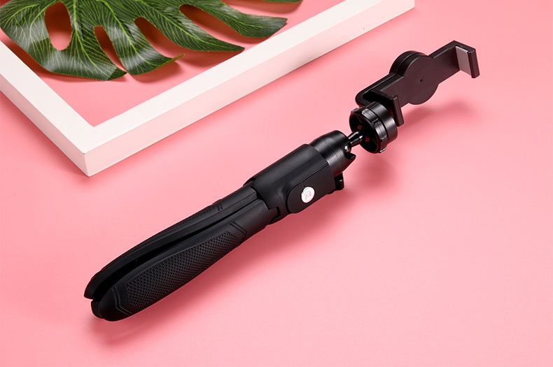 image-Bluetooth Selfie Stick Tripod with Remote - 64cm Black