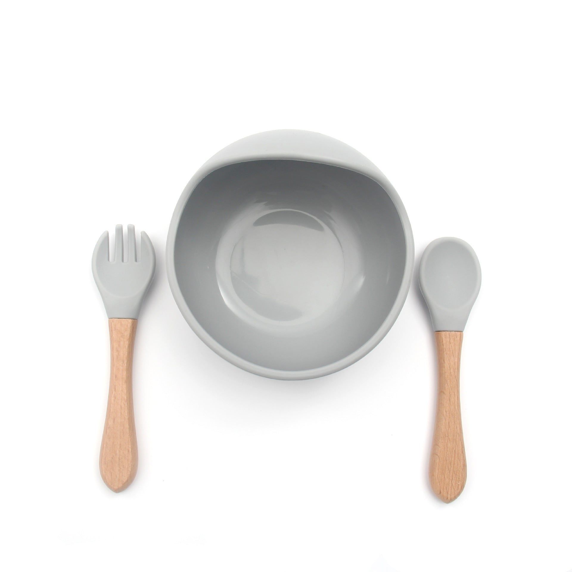 image-Silicone Baby Bowl Set - Suction Cup 3M+