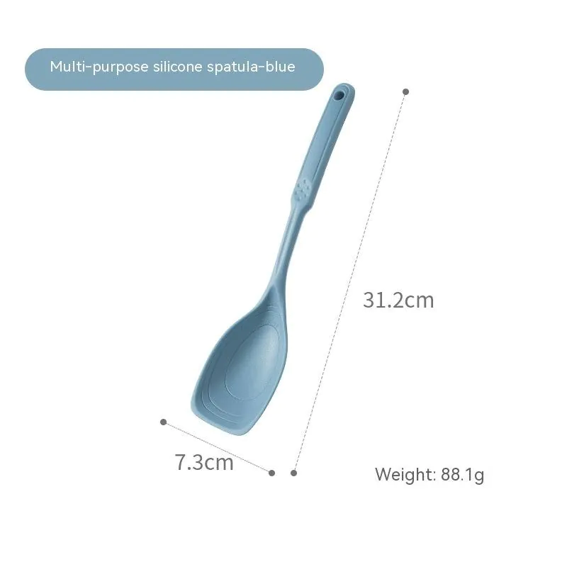image-Silicone Spatula Multifunctional Household Tool - Set of Colors