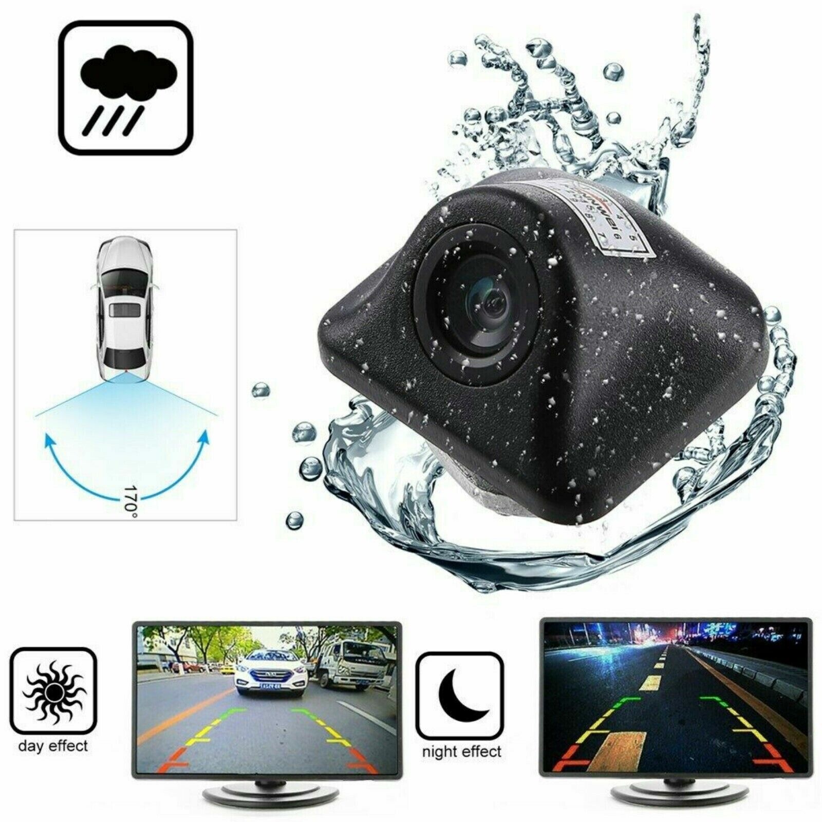 image-HD Night Vision Car Rear View Backup Camera - 170° Wide Angle IP67