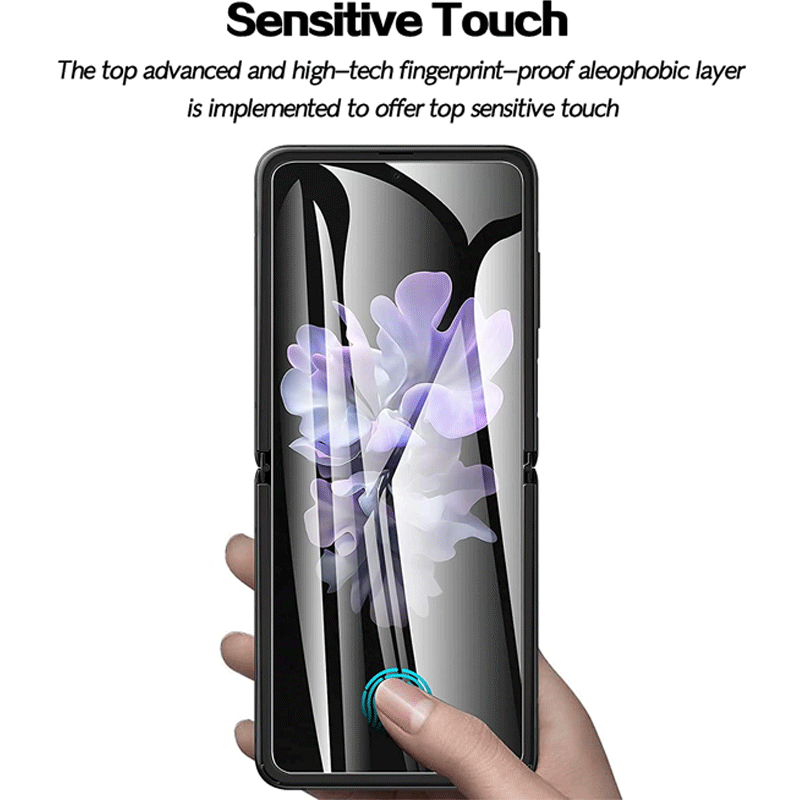 image-Samsung Galaxy Z Flip 3 5G Hydrogel Screen Protector Kit