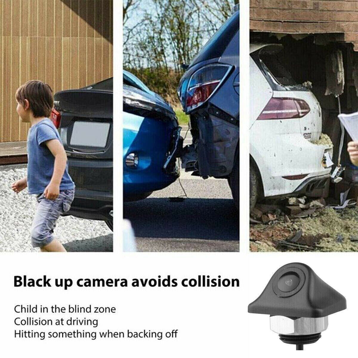 image-HD Night Vision Car Rear View Backup Camera - 170° Wide Angle IP67
