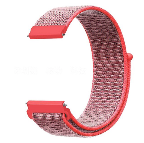 image-Woven Nylon Sport Loop Watch Band with Quick Release Strap