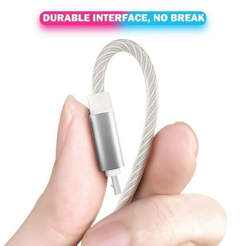 image-3-in-1 LED Fast Charging Cable - 1m Type-C Micro USB iPhone