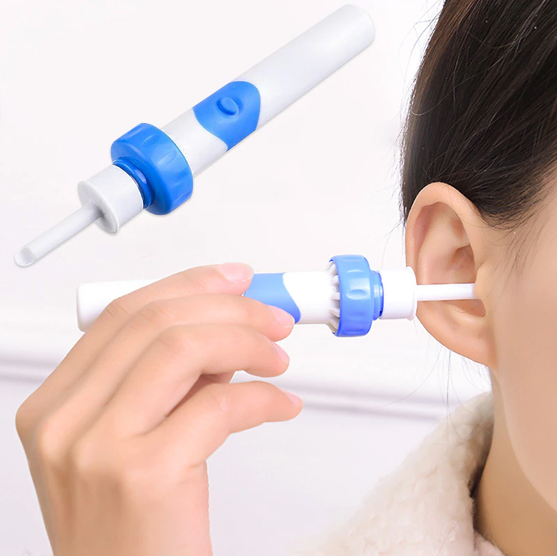 image-Electric Cordless Ear Vacuum Wax Remover with Silicone Tips
