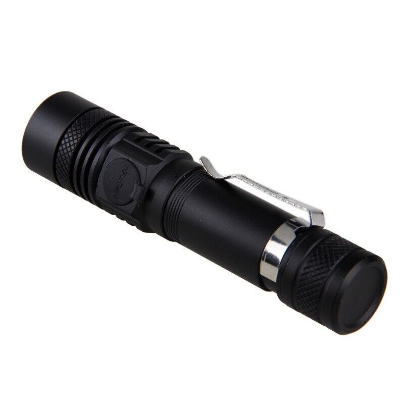 image-Super Bright LED Tactical Flashlight - Zoomable USB Rechargeable