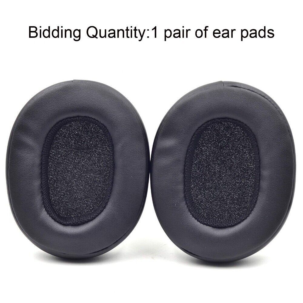 image-Replacement Ear Pads for Skullcandy Crusher & Hesh - Black PU Leather