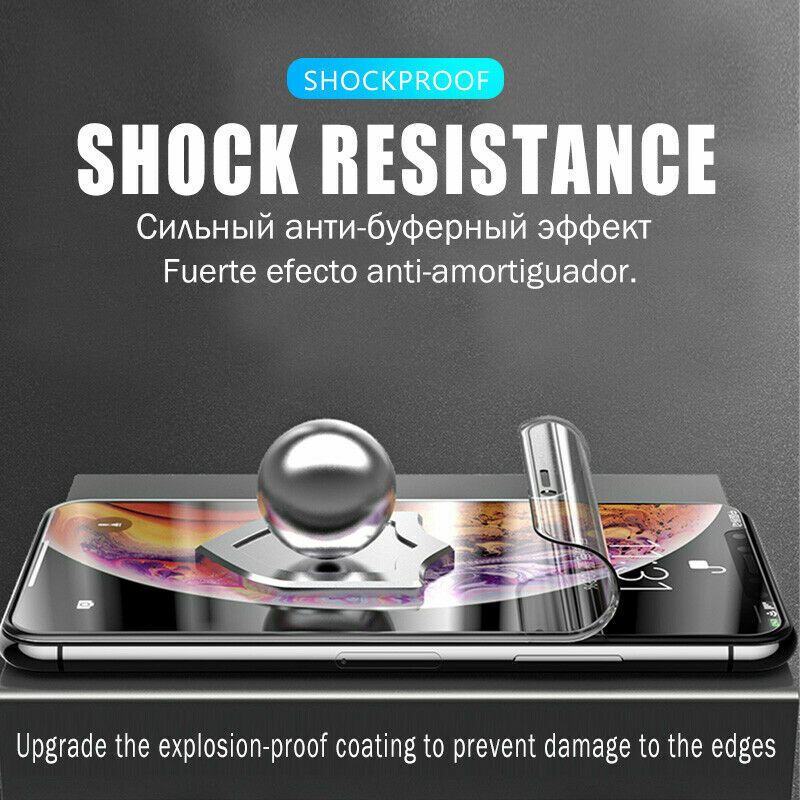 image-2-Pack Hydrogel Screen Protector for iPhone - Ultra HD Clear