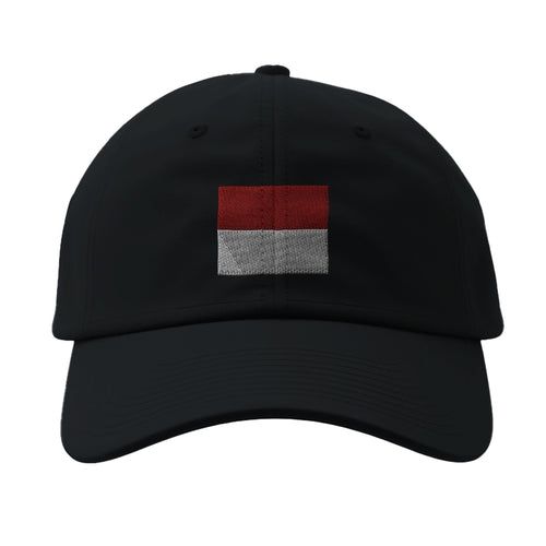 image-Monaco Flag Cap - Flexfit 6277 Structured Athletic Hat