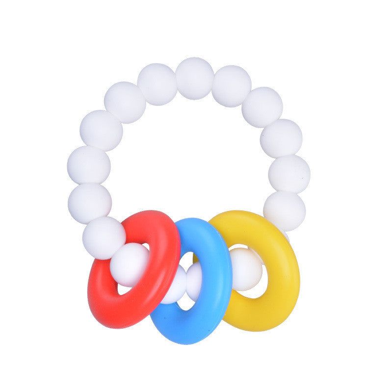image-Infant Silicone Molar Toys, Food Grade Safe, Stages 1-4 Teething Relief 