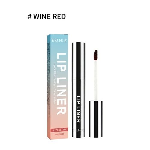 image-Waterproof Lip Liner Outline 5ml Light Brown/Dark Red