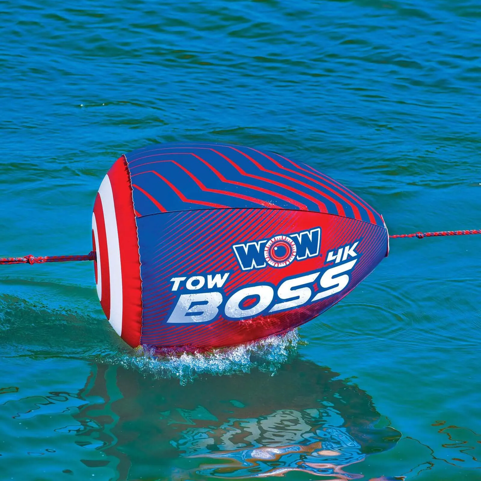 WOW Watersports Tow Boss 4K Towable Tube Tow Rope System