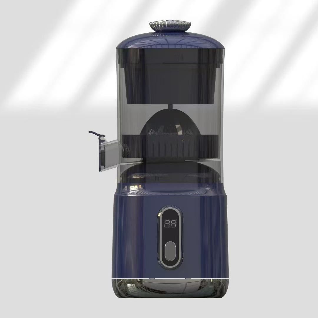 image-Portable Electric Juicer - 600ml Multifunctional Pulp Separator 