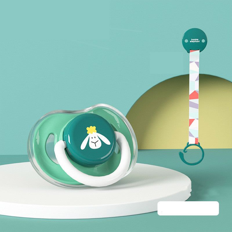 image-Silicone Pacifier for Baby, BPA-Free, Safe, 0-6 Months