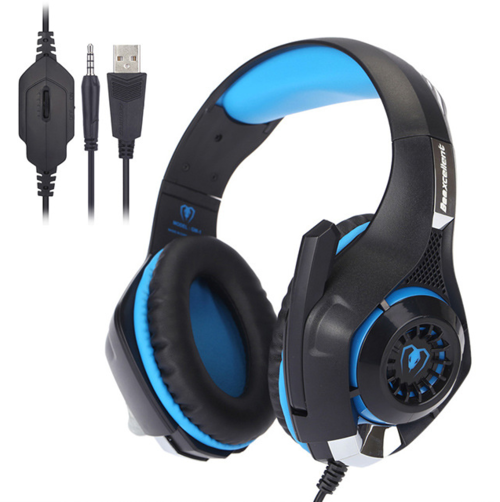 image-Luminous Wired Gaming Headset - 40mm Drivers & LED Light