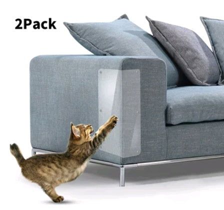 image-Cat Claw Protector - Anti-Damage Sofa Pads, 2Pcs Set, 47x15cm